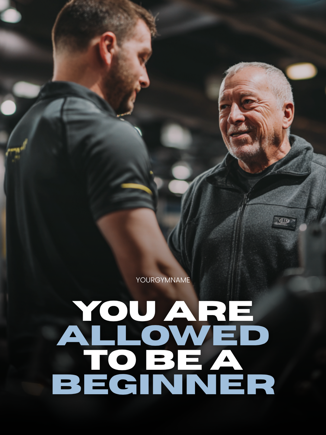 Post: You are allowed to be a beginner
