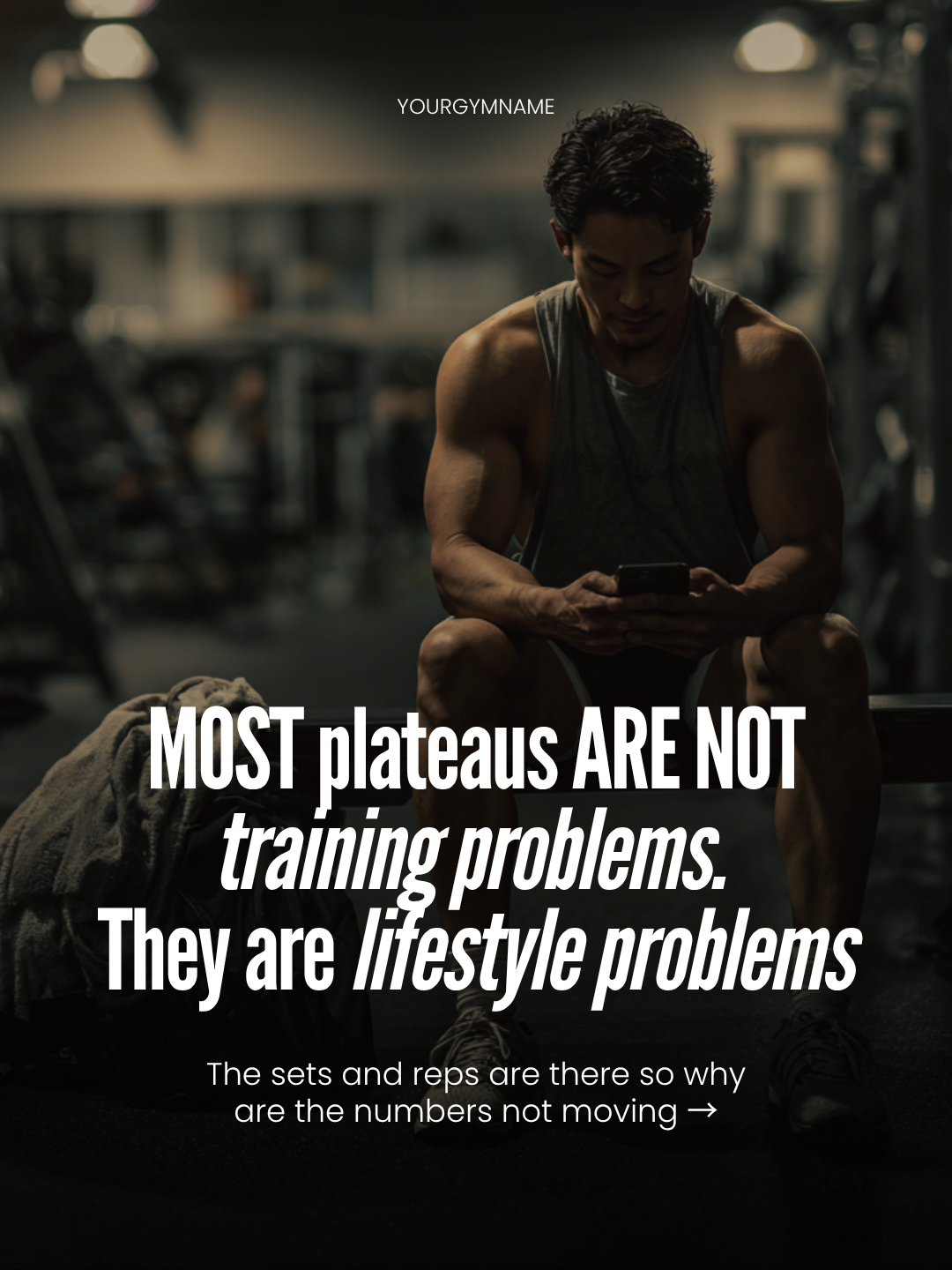 Post: Most plateaus are lifestyle problems, not training problems