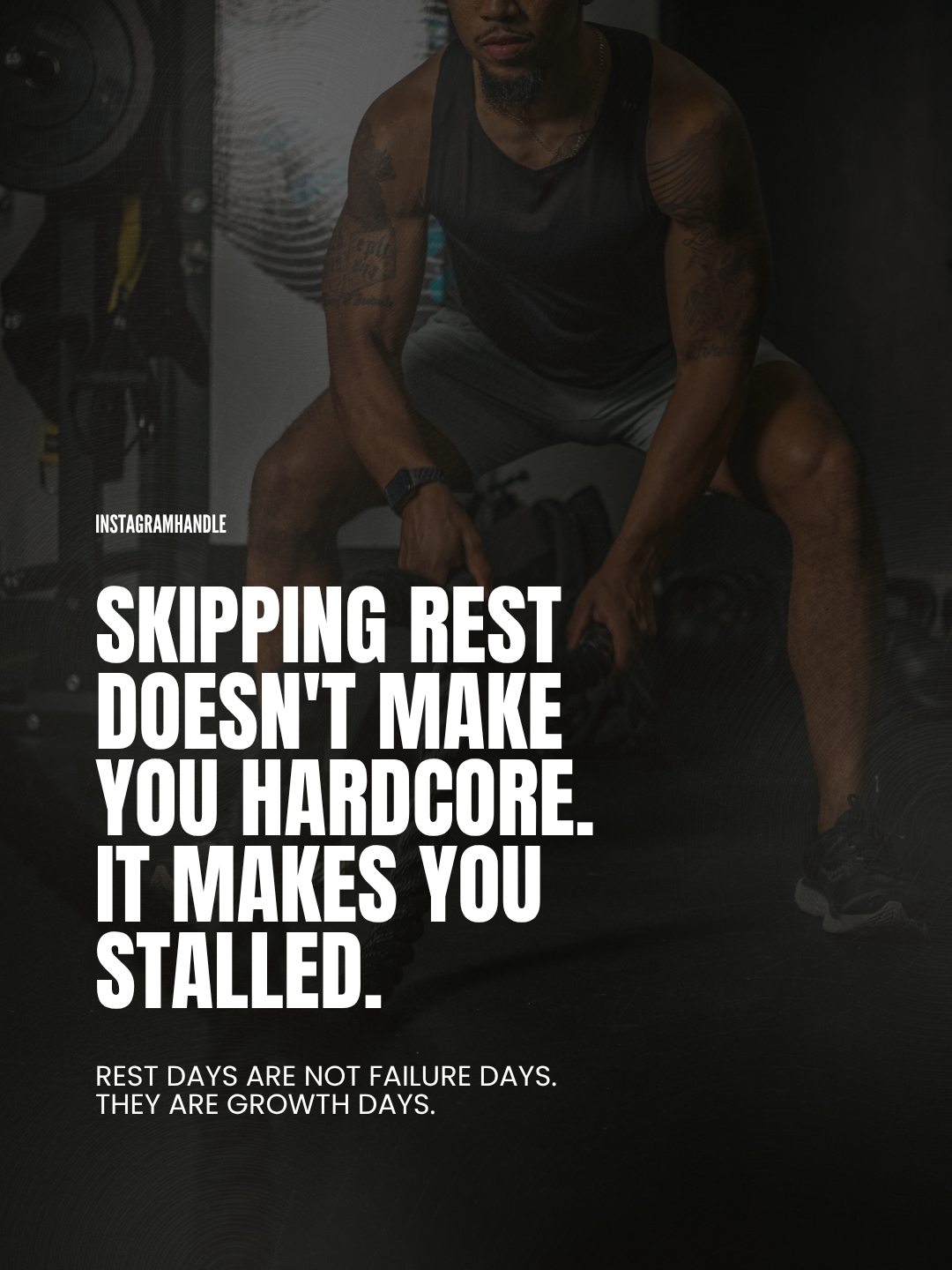 Post: Skipping rest days does not make you hardcore